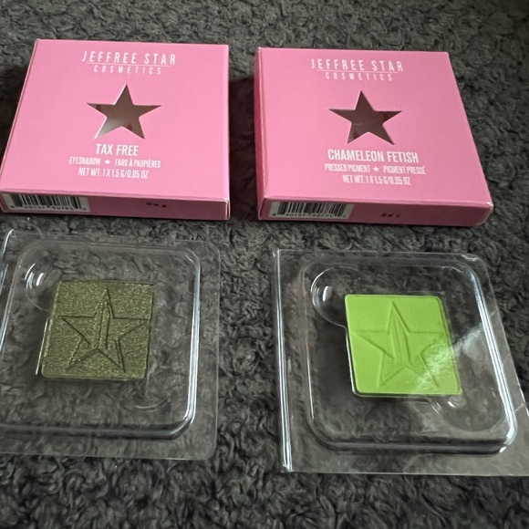 2 pc lot Jeffree star single pan eye eyeshadows - Picture 7 of 7